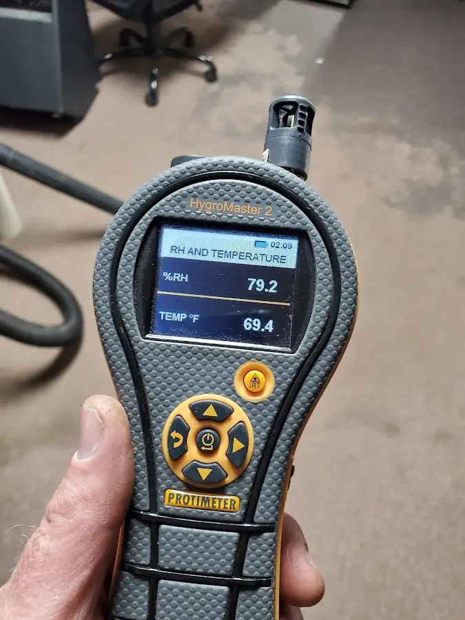 Moisture meter humidity assessment for Fire & Smoke Damage Restoration in Mayo